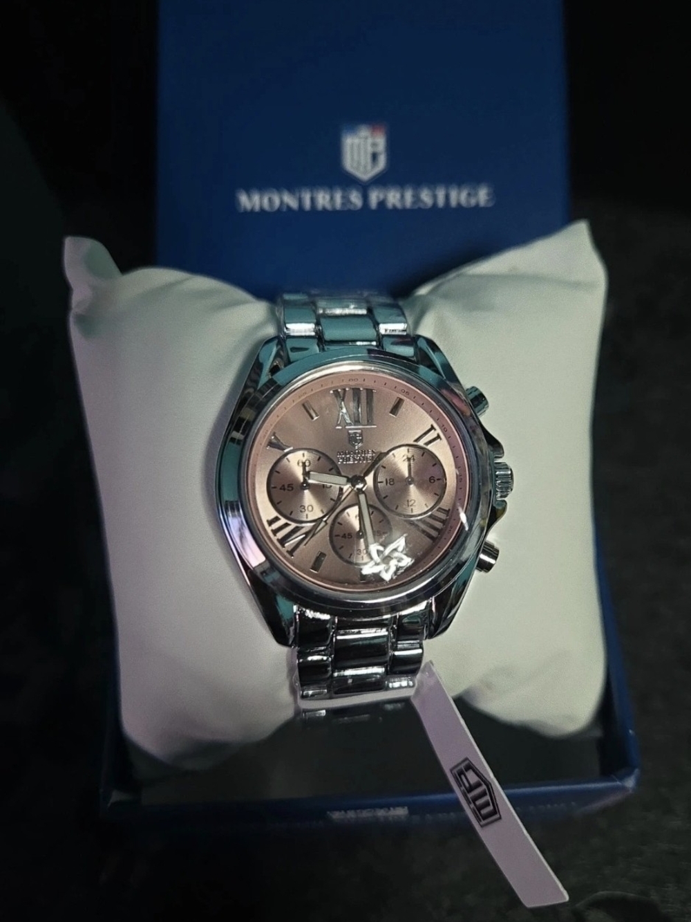 MPW-01195 Montres Prestige X By Invicta Pink Dial Womens Watch 35mm